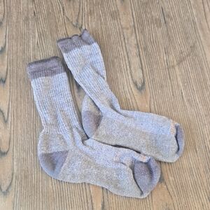 Smartwool Crew Length Hiking Socks, Large, Grey